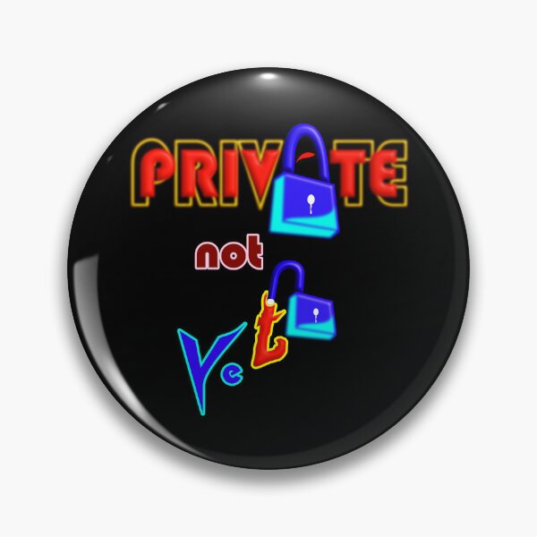 Item preview, Private, Not Yet Motivational Typography Design designed and sold by T2T-ees.