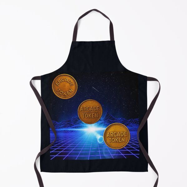 Item preview, ❇️ INSERT COIN TO CONTINUE COLLECTION ❇️ - Arcade Token – Neon Grid Edition v5 designed and sold by WheelieGdArt.