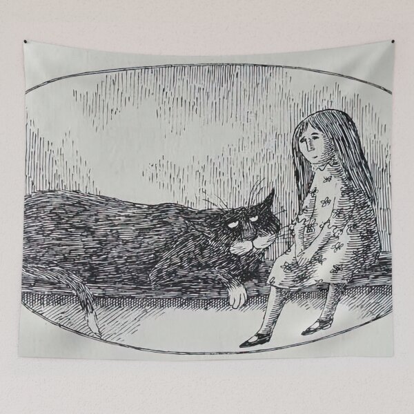 Item preview, - New Upload  - Edward Gorey - (72) - Whimsical Darkness – Gothic Illustration in the Style of Edward Gorey designed and sold by Romero Britto.