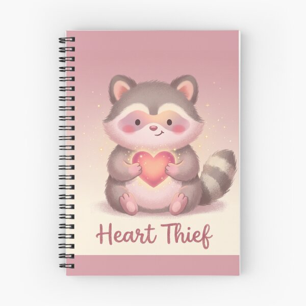 Item preview, Heart Thief Raccoon Shirt | Cute Romantic Raccoon Watercolor Illustration designed and sold by DmaarGroup.