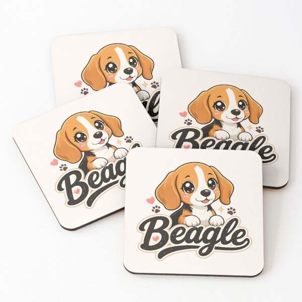 Item preview, Cute Beagle Puppy Cartoon – Adorable Dog Lover Design designed and sold by blankTeeShirt.