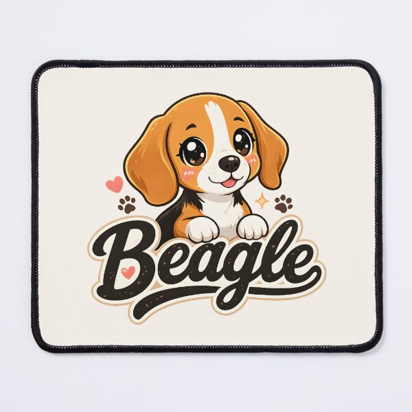 Item preview, Cute Beagle Puppy Cartoon – Adorable Dog Lover Design designed and sold by blankTeeShirt.