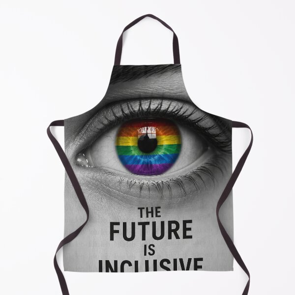 Item preview, The Future Is Inclusive – Rainbow Vision edition designed and sold by LuluLeb.