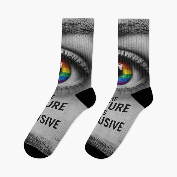 Item preview, The Future Is Inclusive – Rainbow Vision edition designed and sold by LuluLeb.