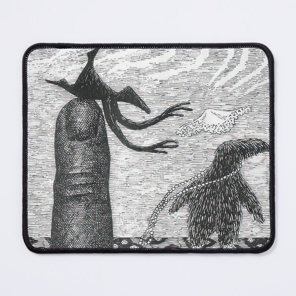 Item preview, - New Upload - Edward Gorey - (73) - Whimsical Darkness – Gothic Illustration in the Style of Edward Gorey designed and sold by Romero Britto.