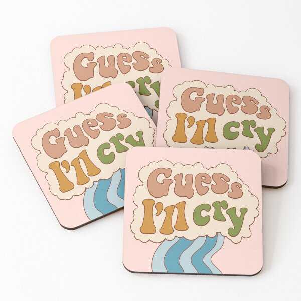 Item preview, Guess I'll cry | Dark humor designed and sold by MamSelle.