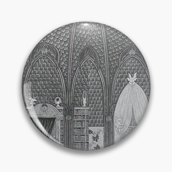 Item preview, - New Upload  - Edward Gorey - (74) - Whimsical Darkness – Gothic Illustration in the Style of Edward Gorey designed and sold by Romero Britto.