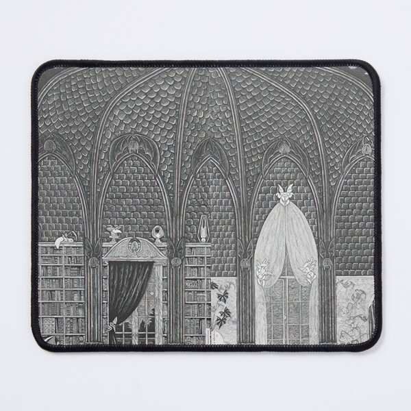 Item preview, - New Upload - Edward Gorey - (74) - Whimsical Darkness – Gothic Illustration in the Style of Edward Gorey designed and sold by Romero Britto.