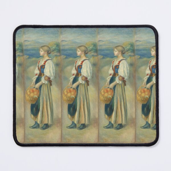 Item preview, Young Girl with Basket of Oranges designed and sold by artofuniverse.