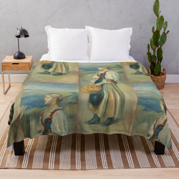 Item preview, Young Girl with Basket of Oranges designed and sold by artofuniverse.