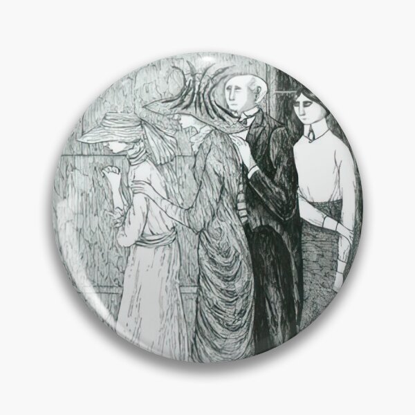 Item preview, - New Upload  - Edward Gorey - (75) - Whimsical Darkness – Gothic Illustration in the Style of Edward Gorey designed and sold by Romero Britto.
