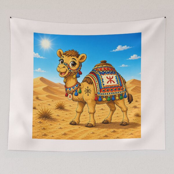 Item preview, Kawaii Amazigh Dromedary of the Desert designed and sold by KM Design.