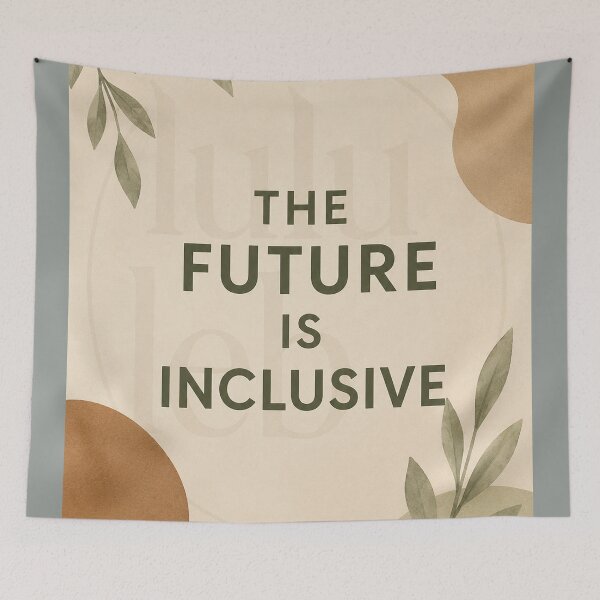 Item preview, The Future Is Inclusive – Earth Tone Edition designed and sold by LuluLeb.