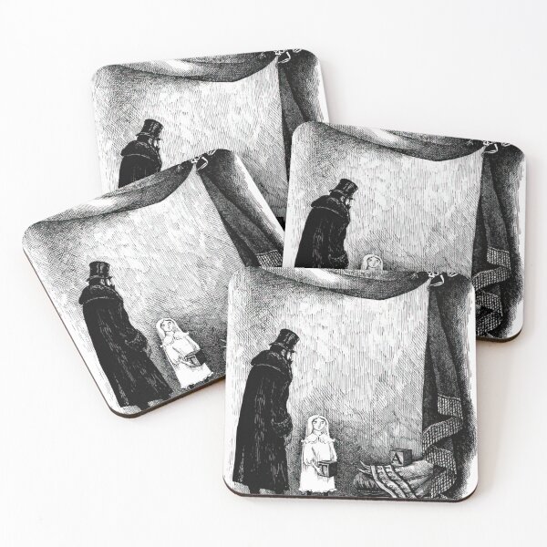 Item preview, - New Upload  - Edward Gorey - (76) - Whimsical Darkness – Gothic Illustration in the Style of Edward Gorey designed and sold by Romero Britto.