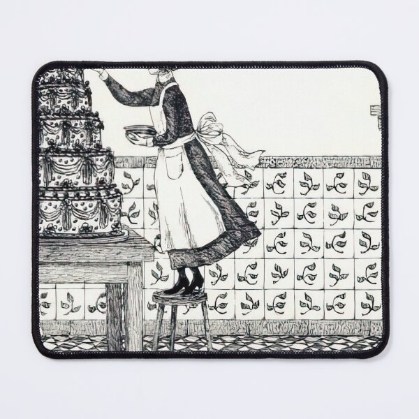 Item preview, - New Upload - Edward Gorey - (77) - Whimsical Darkness – Gothic Illustration in the Style of Edward Gorey designed and sold by Romero Britto.