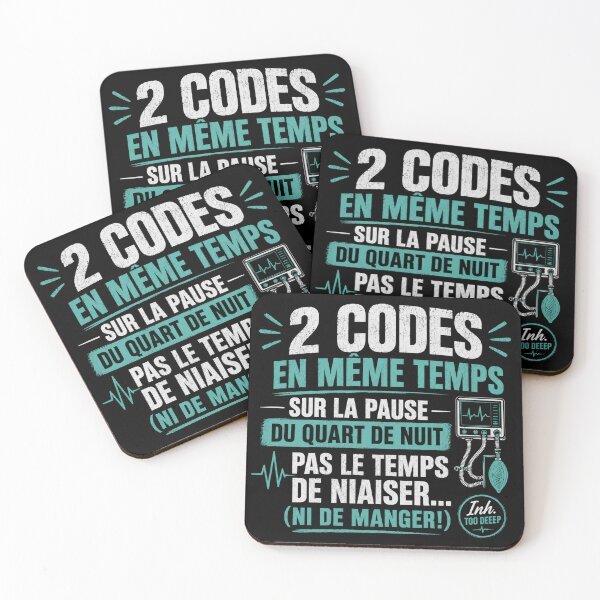 Item preview, 2 Codes at the Same Time – Inhalation Therapist Humor | Inh. Too Deep designed and sold by CollectionsJEm.