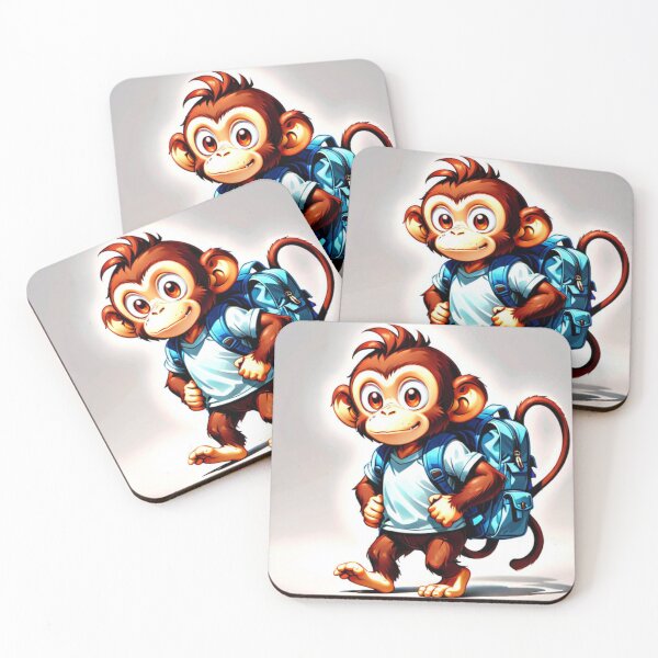 Item preview, Adventurous monkey designed and sold by ZeusGallery.