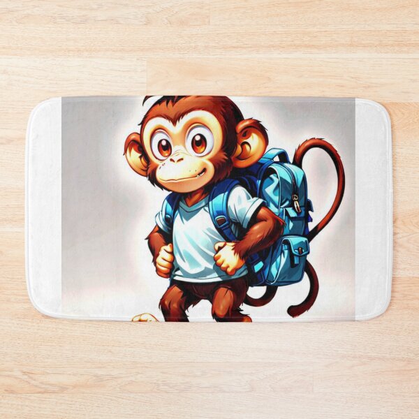 Item preview, Adventurous monkey designed and sold by ZeusGallery.