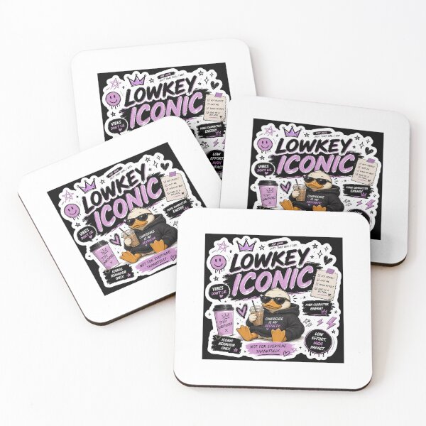 Item preview, Lowkey Iconic | Main Character Energy Gen Z Sticker designed and sold by Ananyamalik12.