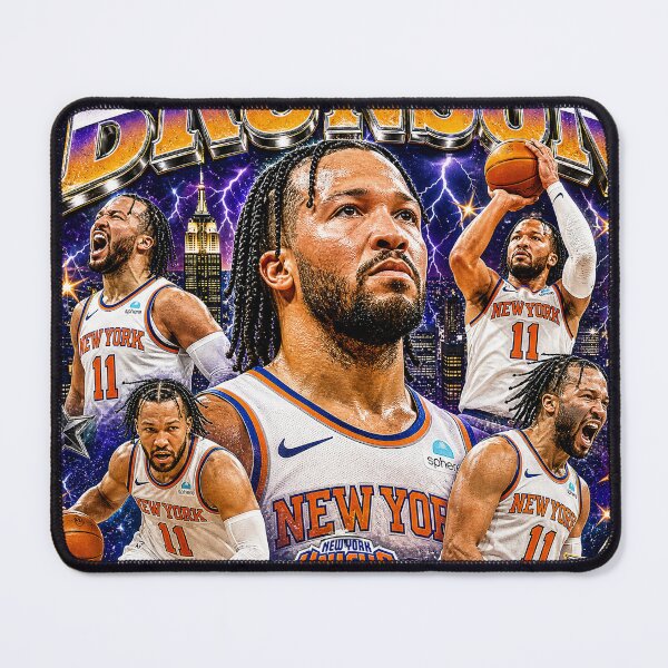 Item preview, Jalen Brunson New York Knicks 90s Bootleg Rap Tee Vintage Basketball Design designed and sold by Atlant11.