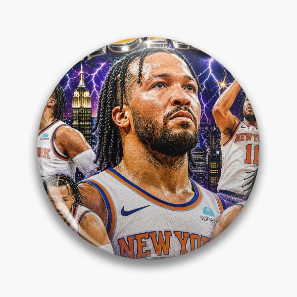 Item preview, Jalen Brunson New York Knicks 90s Bootleg Rap Tee Vintage Basketball Design designed and sold by Atlant11.