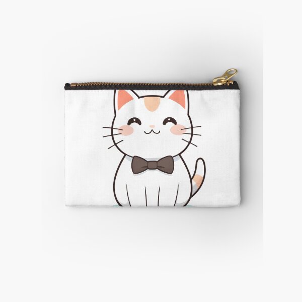 Item preview, Bowtie Cat — Dapper Kawaii Cat Sticker designed and sold by tommysworks.