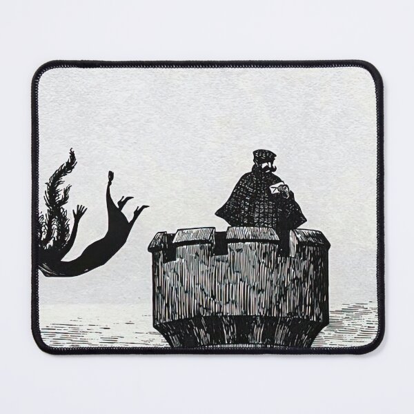 Item preview, - New Upload  - Edward Gorey - (81) - Whimsical Darkness – Gothic Illustration in the Style of Edward Gorey designed and sold by Romero Britto.