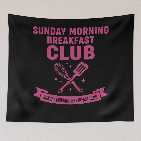 Item preview, Breakfast Sunday Morning Breakfast Club Brunch designed and sold by LuminOrb.