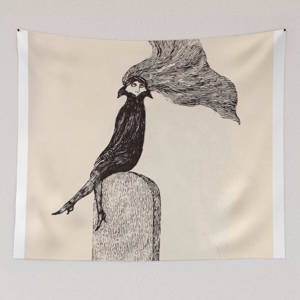 Item preview, - New Upload  - Edward Gorey - (82) - Whimsical Darkness – Gothic Illustration in the Style of Edward Gorey designed and sold by Romero Britto.
