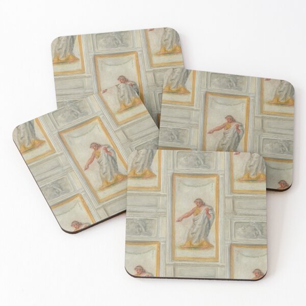 Item preview, Classical Robed Figure in Fresco Panel designed and sold by artofuniverse.