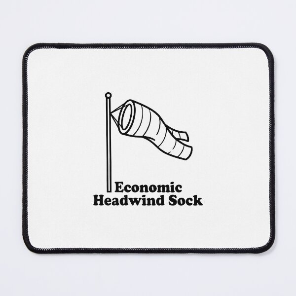 Item preview, Economic Headwind Sock designed and sold by travelgramtom.