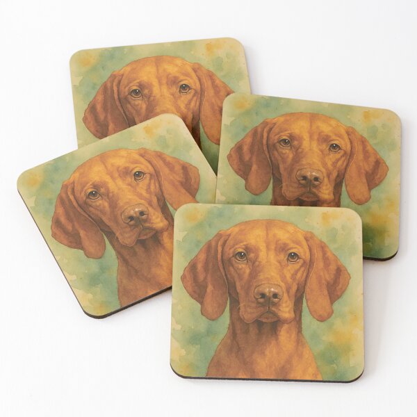 Item preview, Vizsla Watercolor Dog Art designed and sold by MaverlyShop.