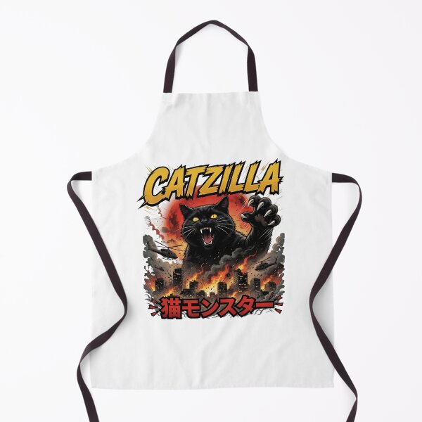 Item preview, Catzilla Cat Monster Kaiju Rampage designed and sold by TshirtsOnline-.