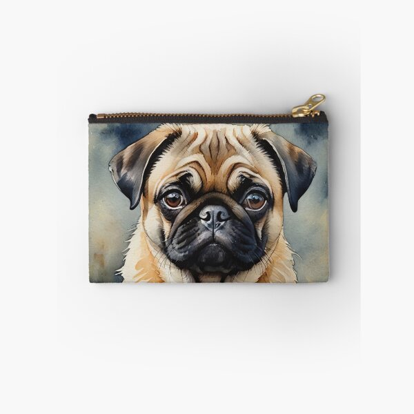 Item preview, Pug Watercolor Dog Art designed and sold by MaverlyShop.