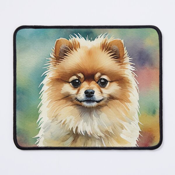 Item preview, Pomeranian Watercolor Dog Art designed and sold by MaverlyShop.