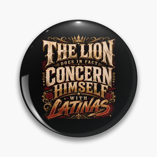 Item preview, The Lion Does in Fact Concern Himself with Latinas '"BACK side shirt"" , Funny Meme Tee, Latina Humor Gift for Her  designed and sold by THREE LITTLE BEANS.