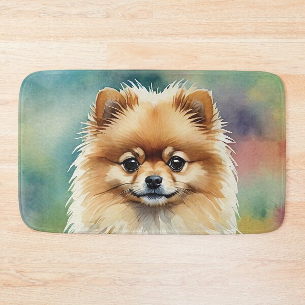 Item preview, Pomeranian Watercolor Dog Art designed and sold by MaverlyShop.