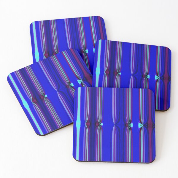 Artikelvorschau, Abstract Pattern "The blue curtain" entworfen und verkauft von Gluecknika.