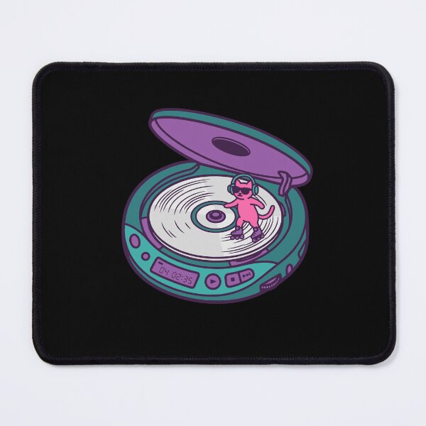 Item preview, Roller Skating Cat On CD Player 90s Nostalgia For Cat Music Lovers designed and sold by roarsomethings.