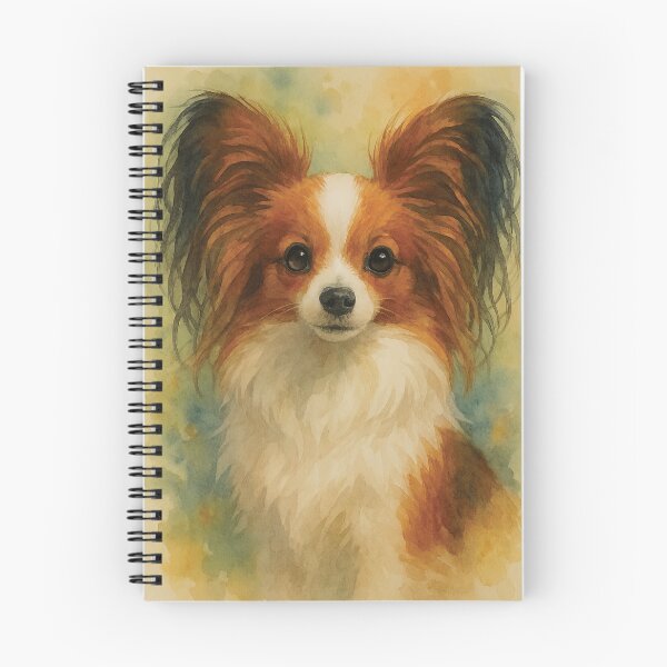 Item preview, Papillon Watercolor Dog Art designed and sold by MaverlyShop.