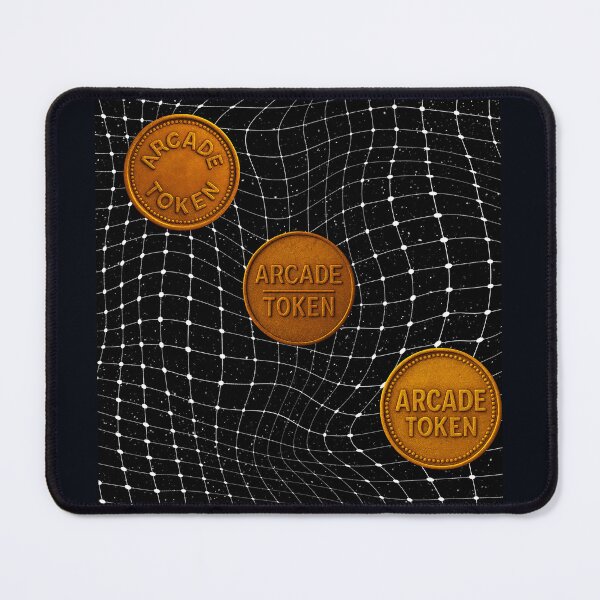 Item preview, ❇️ INSERT COIN TO CONTINUE COLLECTION ❇️ - Arcade Token – Neon Grid Edition v11 designed and sold by WheelieGdArt.