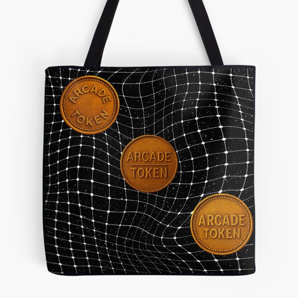 Item preview, ❇️ INSERT COIN TO CONTINUE COLLECTION ❇️ - Arcade Token – Neon Grid Edition v11 designed and sold by WheelieGdArt.