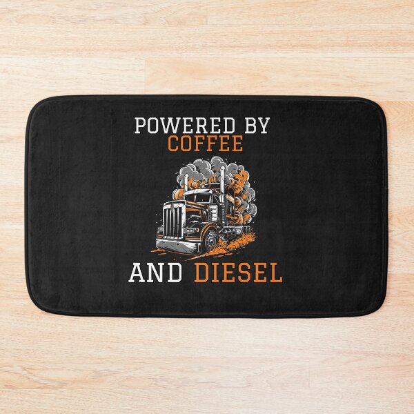 Item preview, Badass Truck Driver Powered By Coffee And Diesel designed and sold by VectorForge.