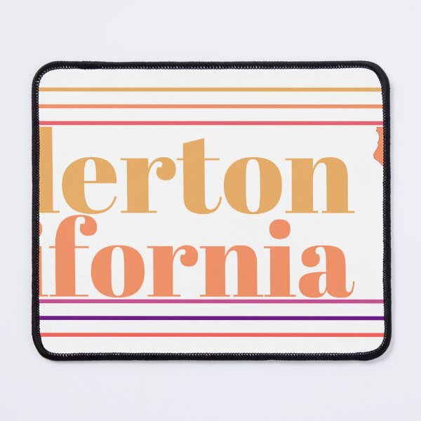 Item preview, Fullerton California City Marked On State Map designed and sold by TheIconSmith.