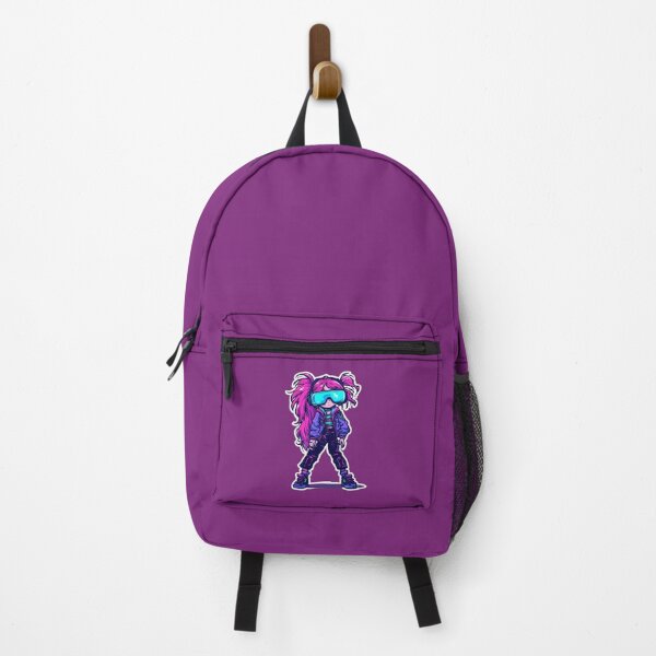 Item preview, Cyber punk girl with neon hair  designed and sold by MarioBellucci.
