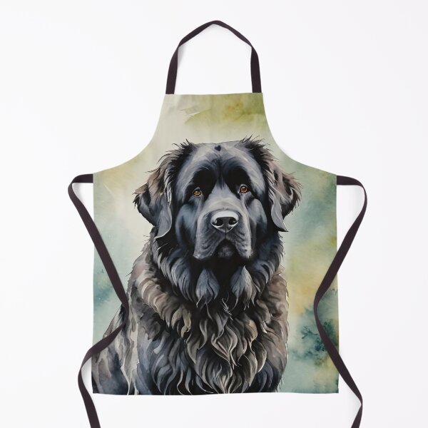 Item preview, Newfoundland Dog Watercolor Dog Art designed and sold by MaverlyShop.