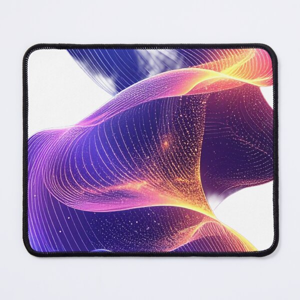 Item preview, Celestial Gradient Waves Forming Futuristic Cosmic Energy Flow designed and sold by SH Premium Designs.