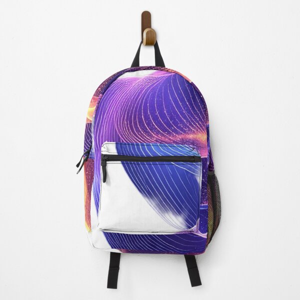 Item preview, Celestial Gradient Waves Forming Futuristic Cosmic Energy Flow designed and sold by SH Premium Designs.