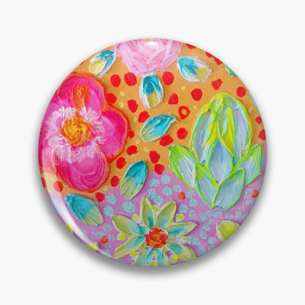 Artikelvorschau, strukturierte Blüten entworfen und verkauft von Tereza Pilar Art.