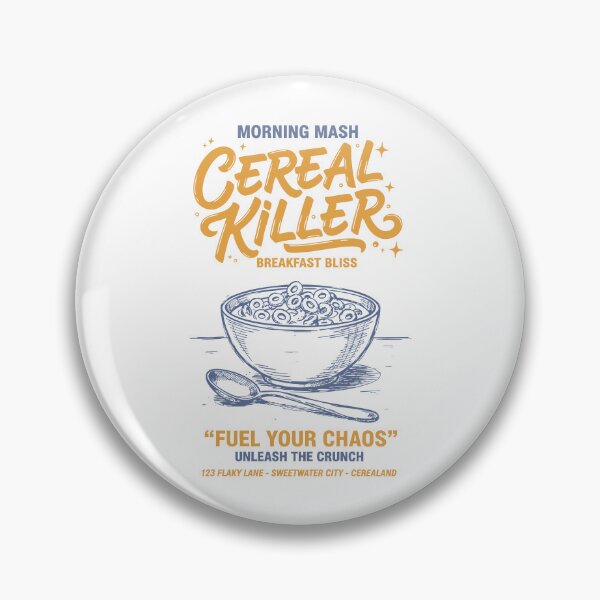 Item preview, Breakfast Cereal Killer Breakfast Bliss Funny designed and sold by LuminOrb.